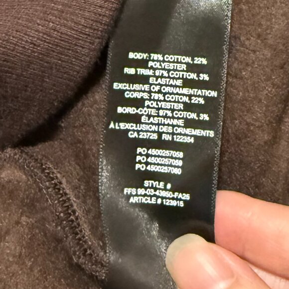 Aritzia Cozy Sweatfleece Mega Zip Hoodie - Picture 10 of 10